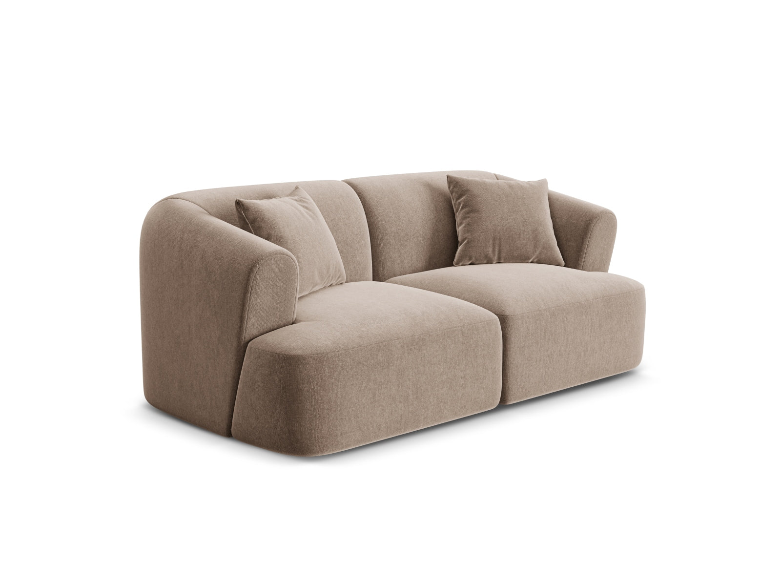 Campi Modular Sofa (2 Seats, 180x90x70) - Velvet - Gallery image 2