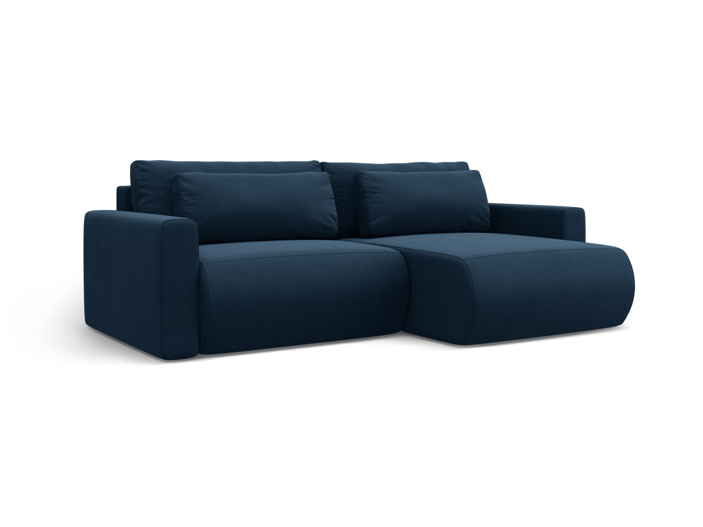Belfast Corner Sofa With Bed Function And Box (3 Seats, 240x149x84) - Velvet - Gallery image 6