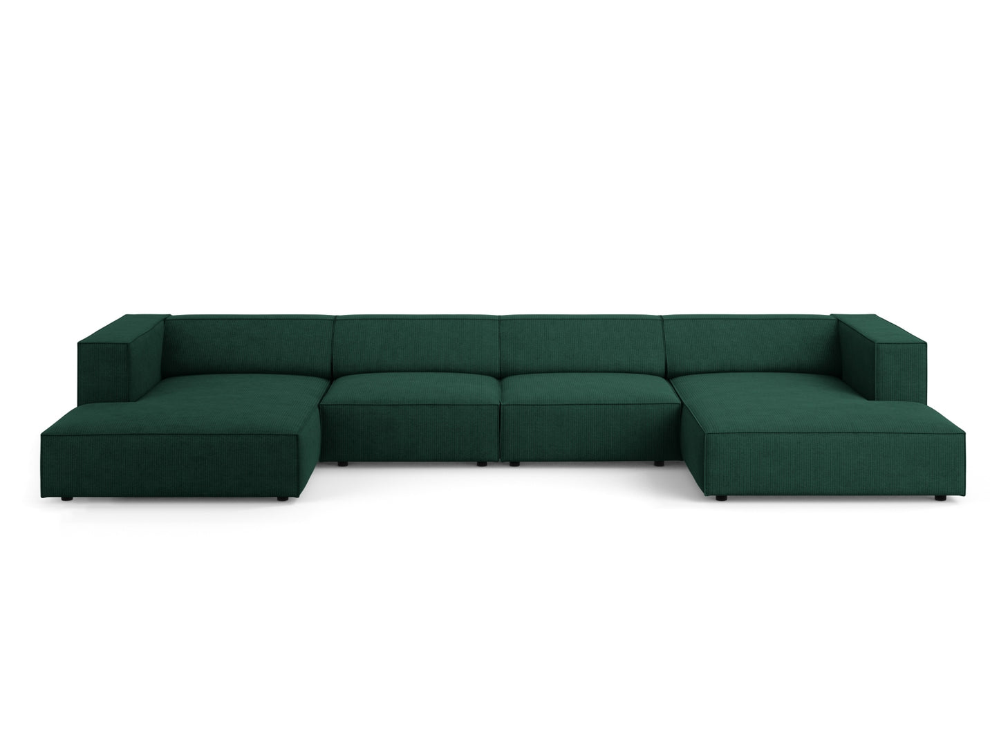 Arendal Panoramic Sofa Chenille with corduroy effect(6 Seaters)