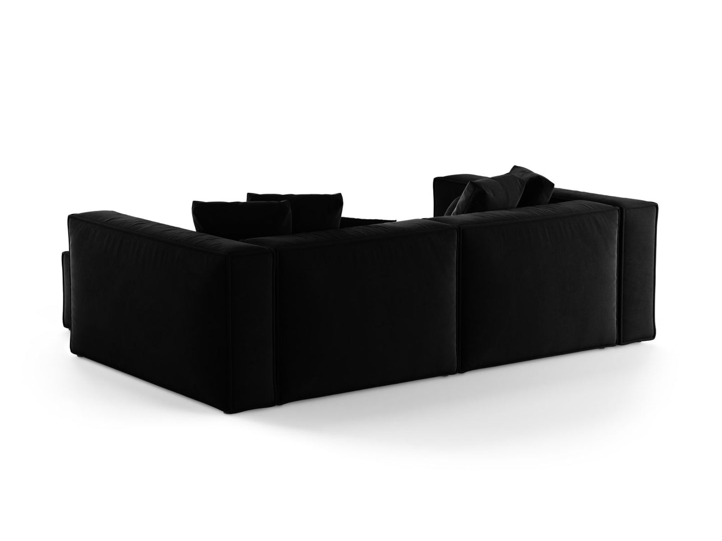 Aveiro Corner Sofa - Velvet - Velvet - Gallery image 6