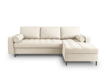 Aspen Corner Sofa with Bed Function and Box (5 Seaters) - Structured Fabric - Structured Fabric - Gallery image 6