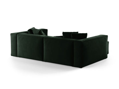 Aveiro Corner Sofa - Velvet - Velvet - Gallery image 5