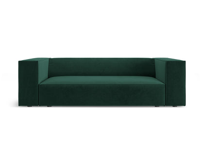 Arendal Sofa (2 Seaters) - Chenille with corduroy effect - Bottle Green