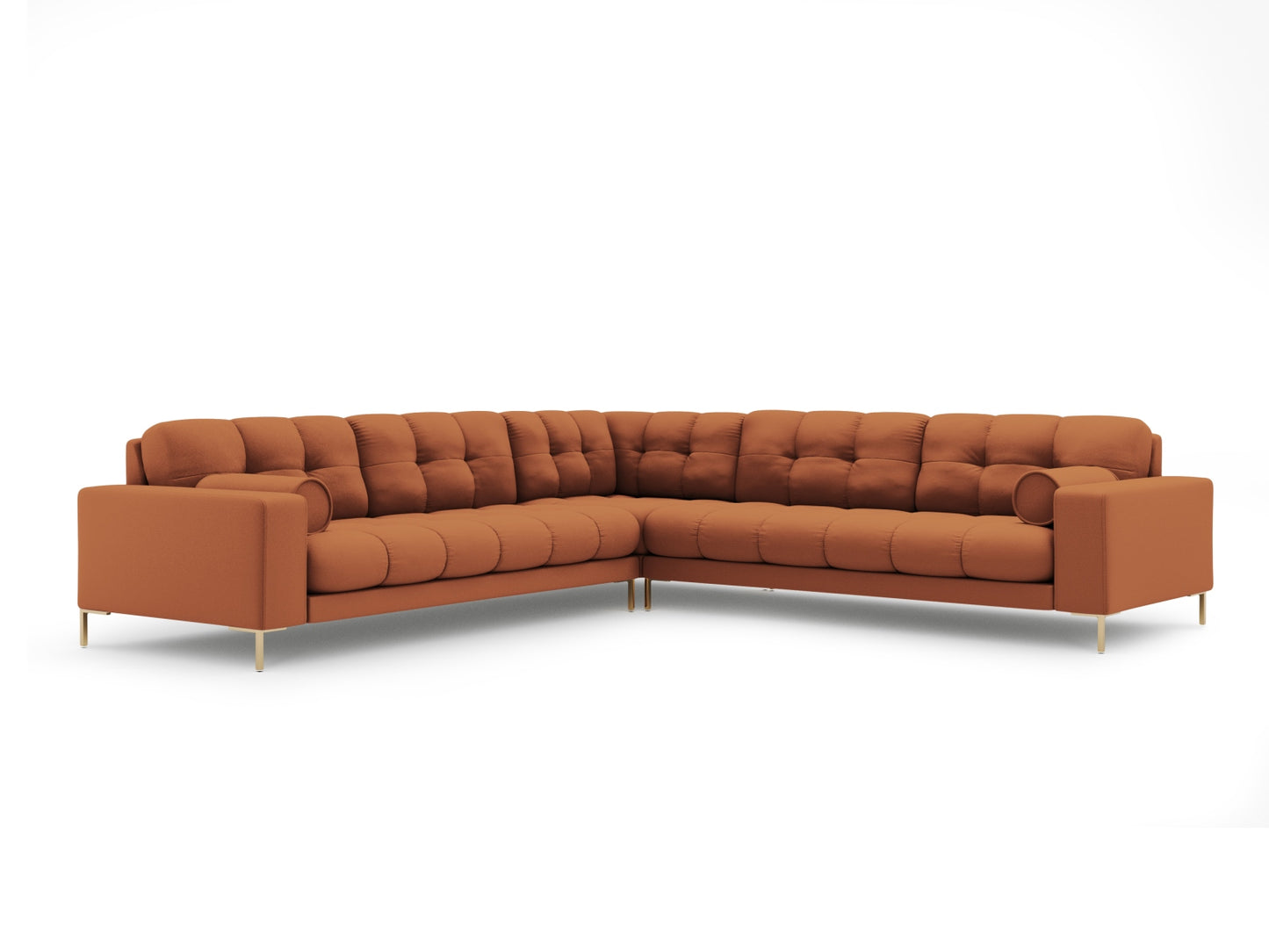 Bali Symmetrical Corner Sofa (6 Seats, 256x256x75) - Structured Fabric - Gallery image 4