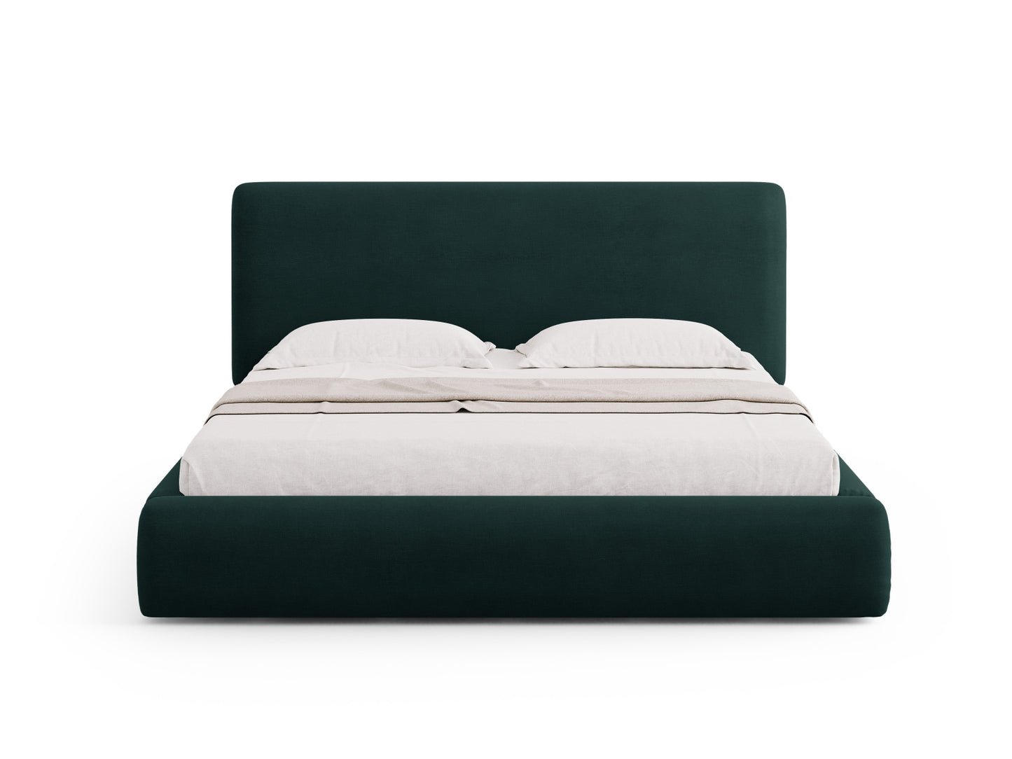 Colonel Storage Bed With Headboard - Rebel Chenille - Gallery image 3