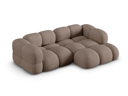 Loretto Corner Sofa - Left/Right (3 Seats, 147x250x68) - Sorella Structured Fabric - Gallery image 4