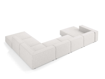 Arendal Panoramic Corner Sofa (7 Seaters) - Chenille - Gallery image 7