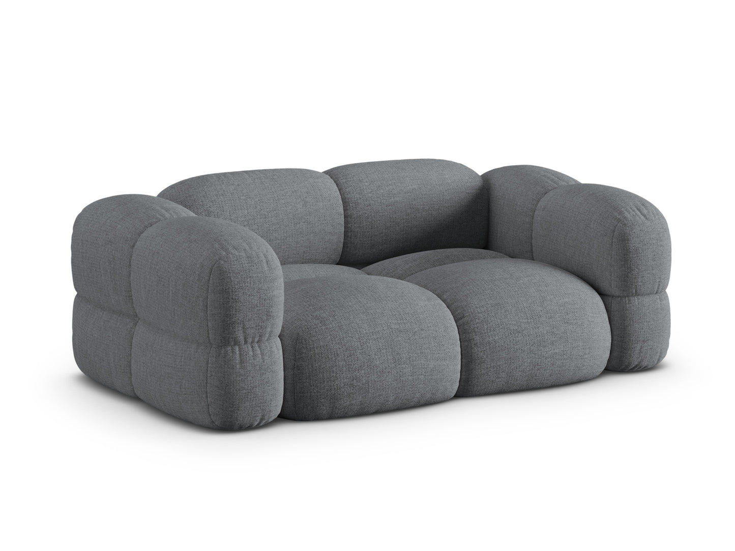 Loretto 3-Seater Sofa (3 Seats, 100x210x68) - Sorella Structured Fabric - Gallery image 5