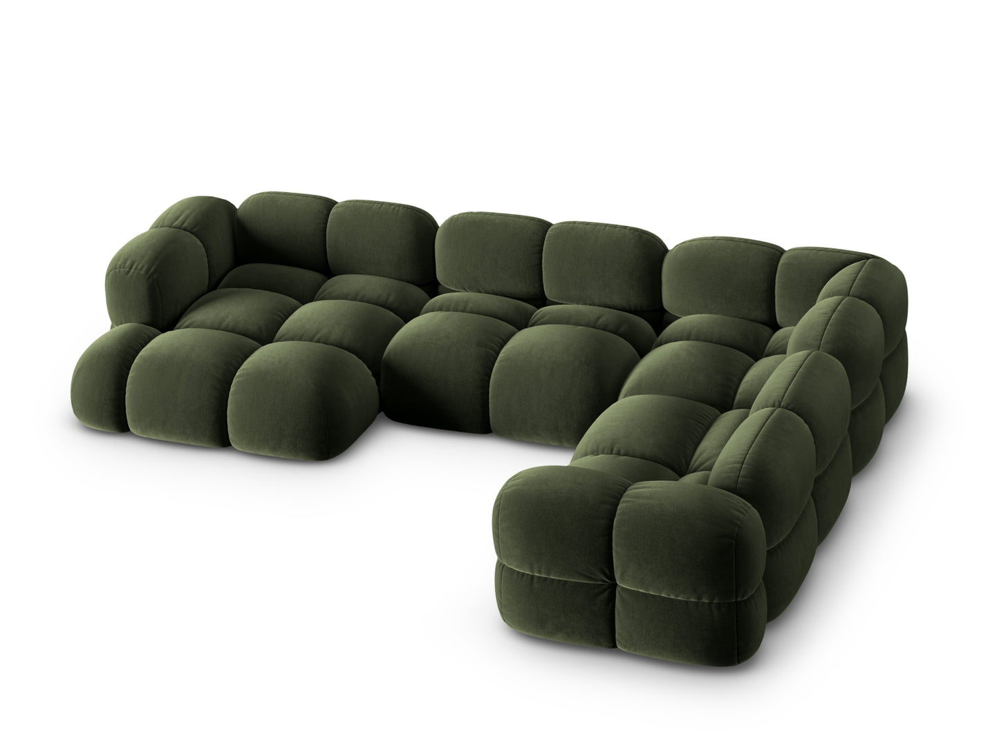 Loretto Panoramic Corner Sofa - Left/Right (5 Seats, 250x345x68) - Vogue Velvet - Gallery image 8