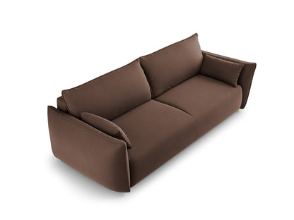 Matera 3-Seater Sofa With Bed Function And Box (3 Seats, 240x108x86) - Salvador Velvet - Gallery image 3