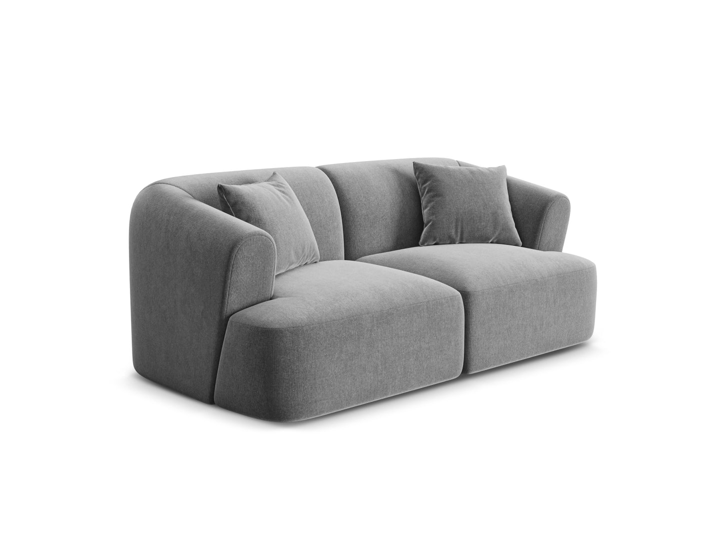 Campi Modular Sofa (2 Seats, 180x90x70) - Velvet - Gallery image 6