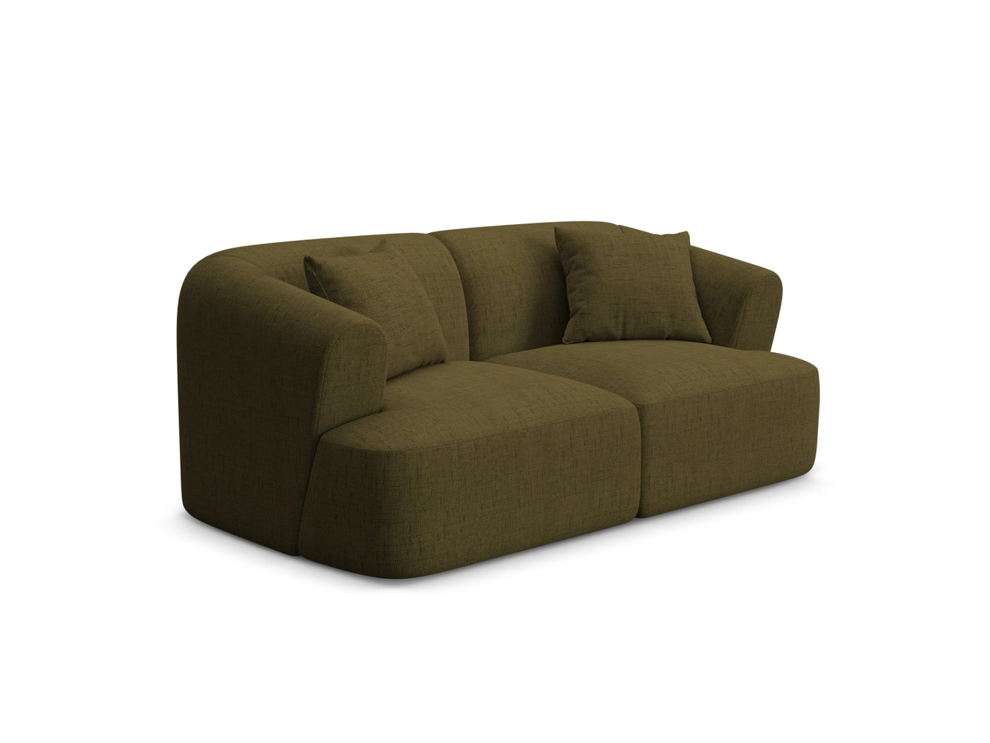 Campi Modular Sofa (2 Seats, 180x90x70) - Structured Fabric - Gallery image 3