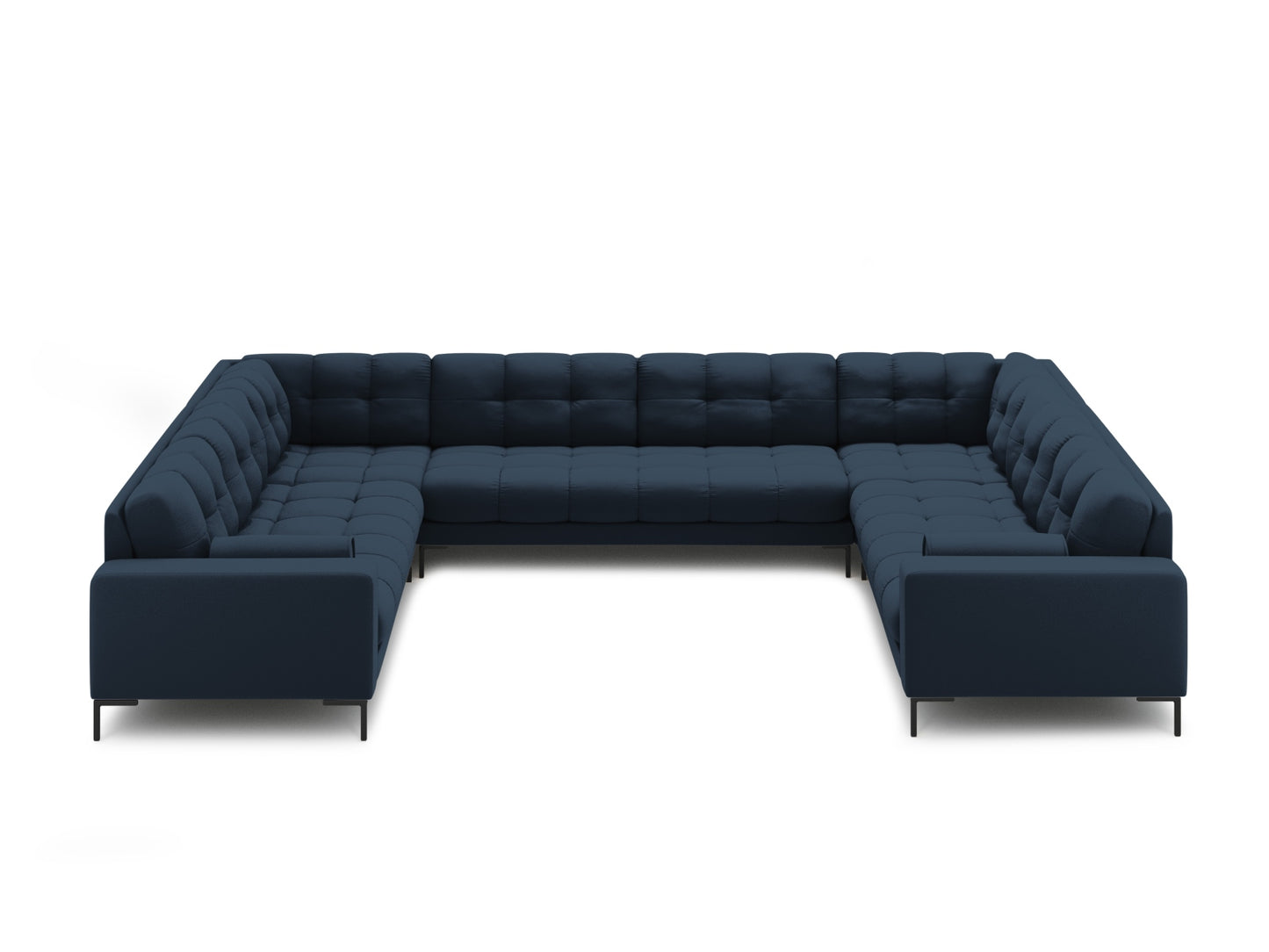 Bali Panoramic Sofa (9 Seats, 327x256x75) - Structured Fabric - Gallery image 5