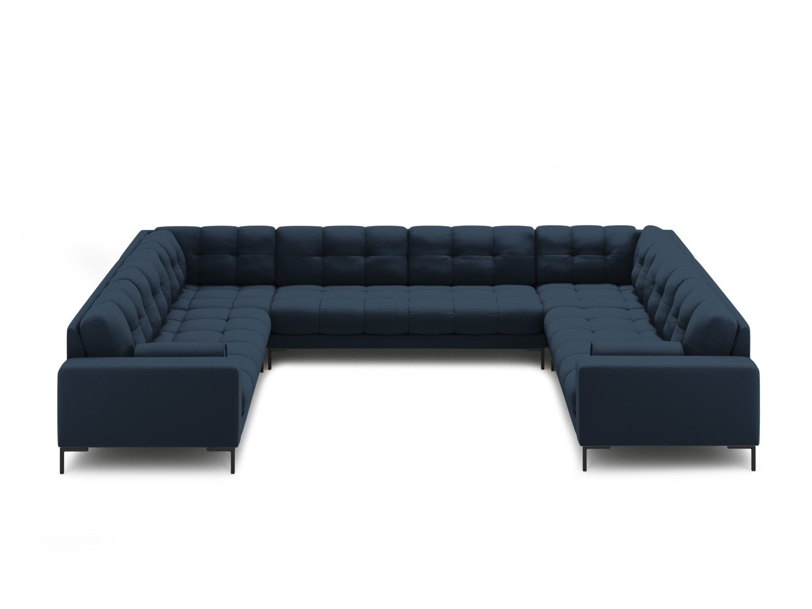 Bali Panoramic Sofa (9 Seats, 327x256x75) - Structured Fabric - Gallery image 5