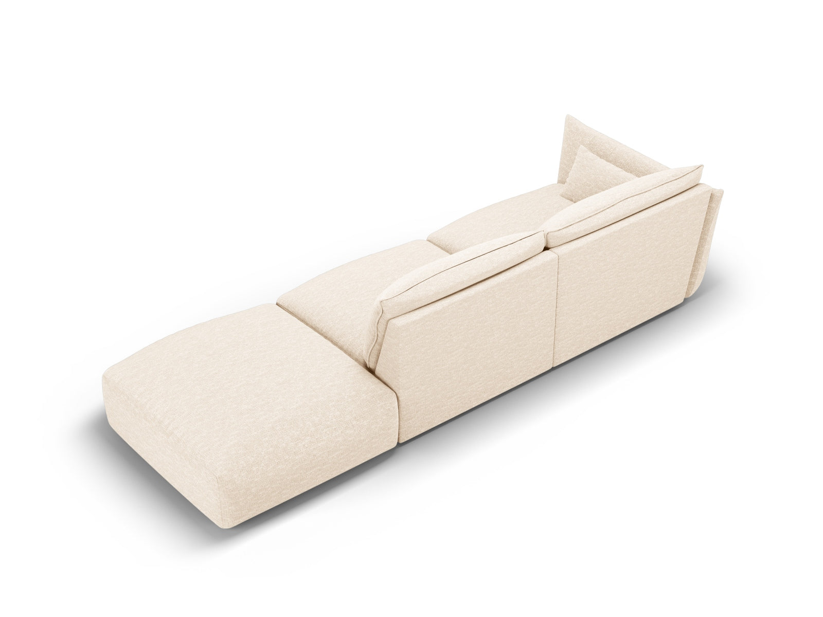 Matera Left/Right Sofa (4 Seats, 264x110x85) - Haga Chenille - Gallery image 6