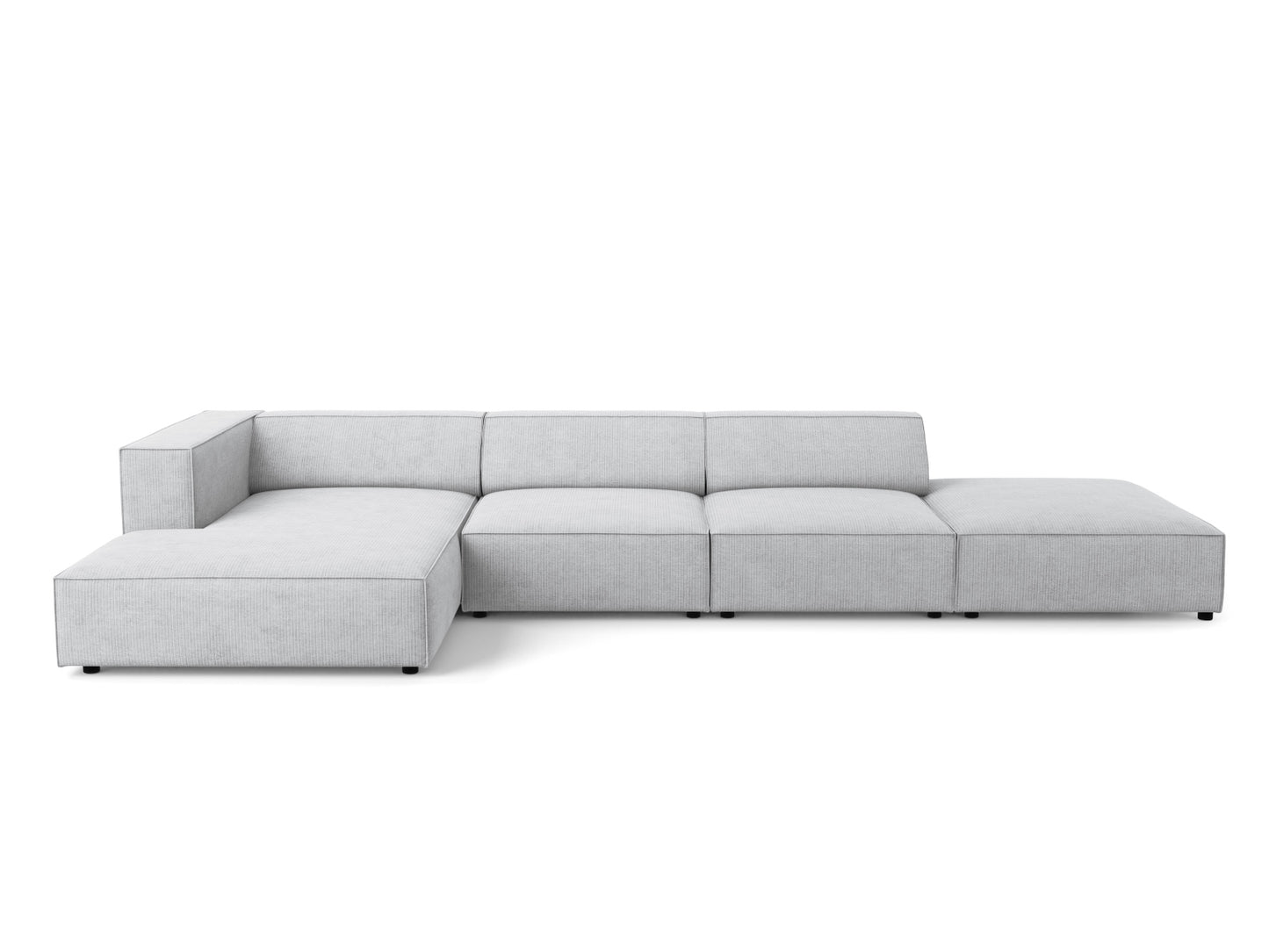Arendal Corner Sofa Chenille with corduroy (5 Seaters)