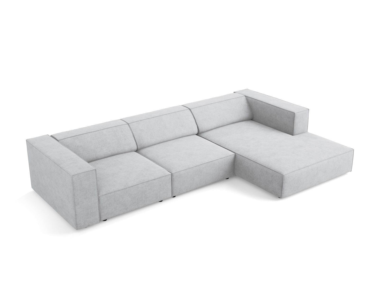 Arendal Corner Sofa (4 Seaters) - Chenille with corduroy effect - Gallery image 3