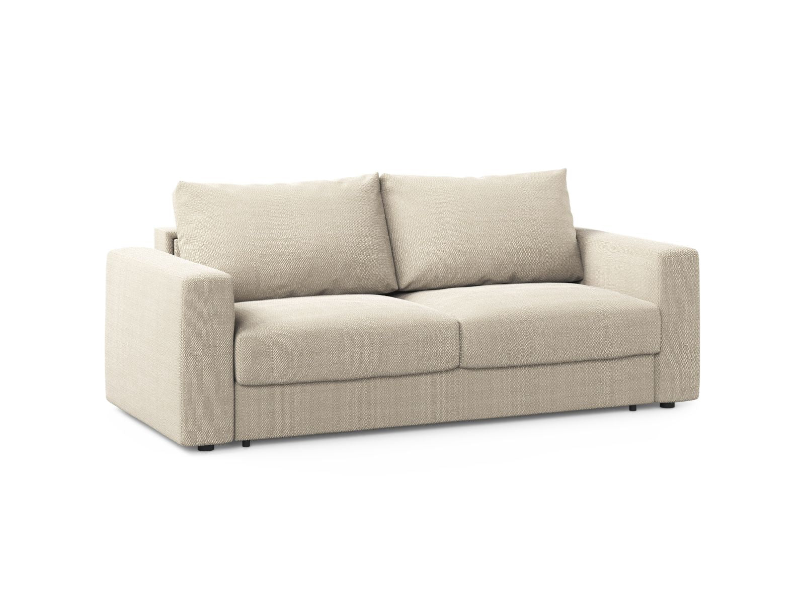 Grena Sofa With Bed Function (3 Seats, 205x100x90) - Babel Structured Fabric - Gallery image 1