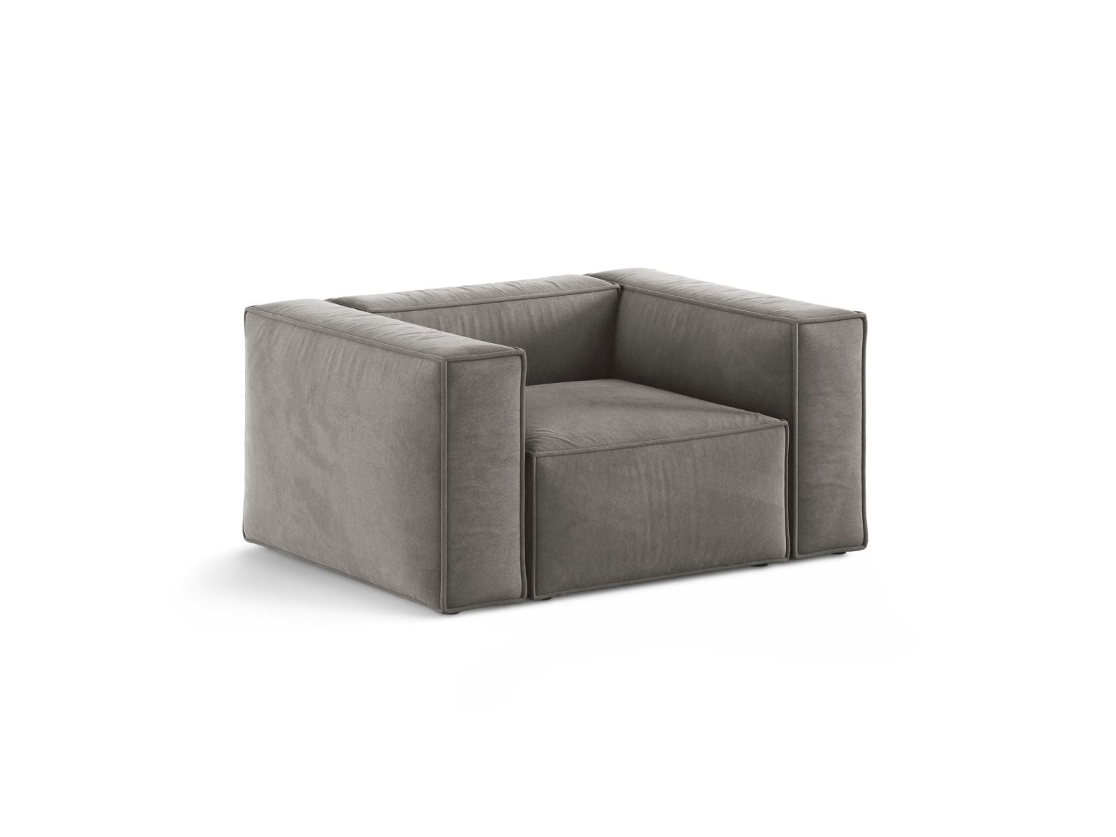 Aveiro Armchair (1 Seat) - Velvet - Velvet - Gallery image 4
