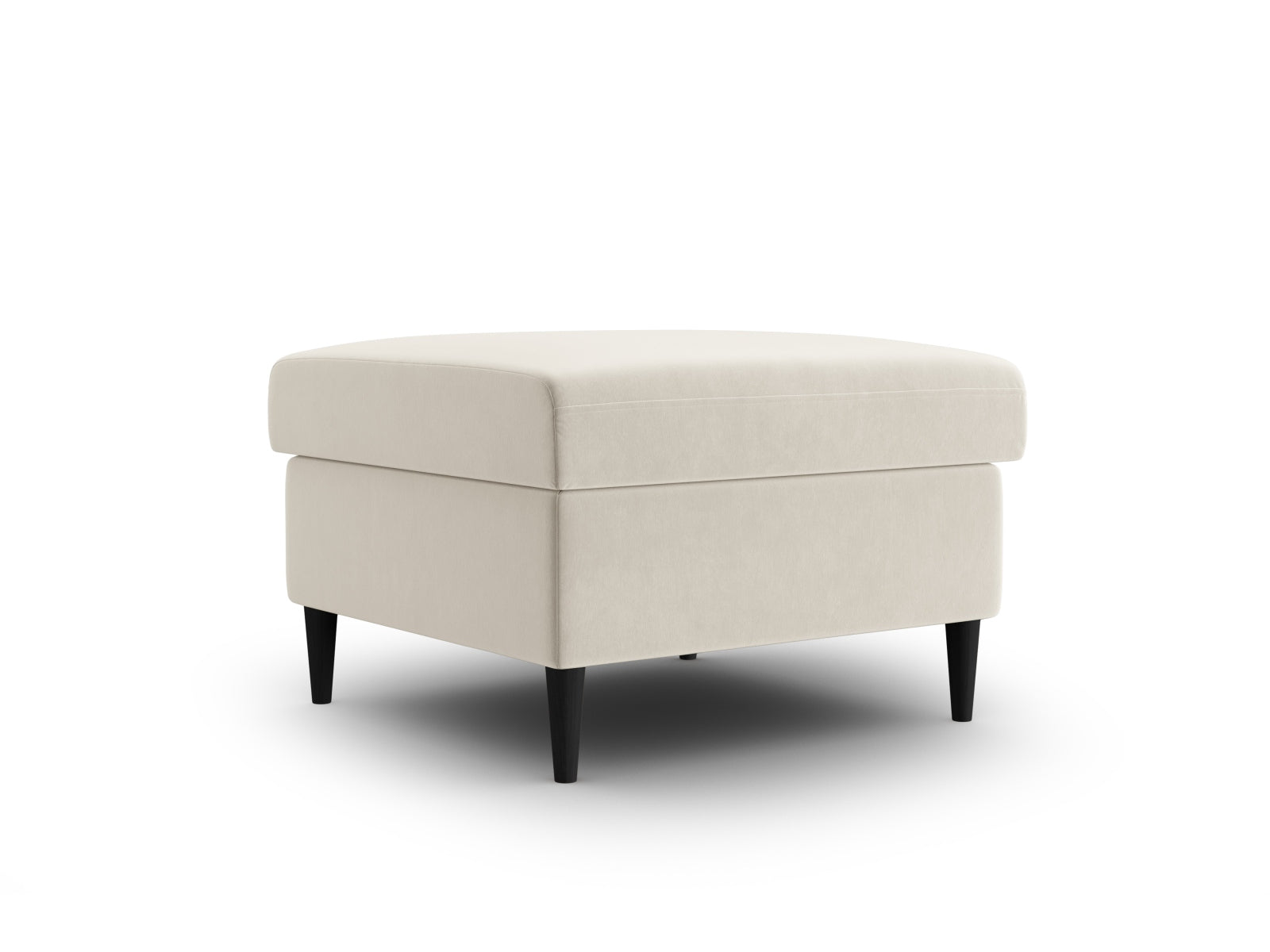 Kyoto Pouf (1 Seat, 70x70x45) - Riviera Velvet - Gallery image 5