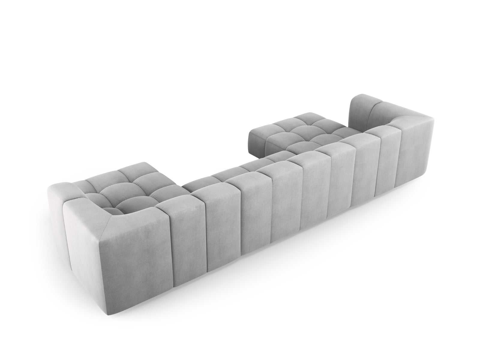 Moritz Modular Sofa (5 Seats, 346x160x70) - Rebel Chenille - Gallery image 6