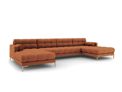 Bali Panoramic Sofa (7 Seats, 383x185x75) - Structured Fabric - Gallery image 8