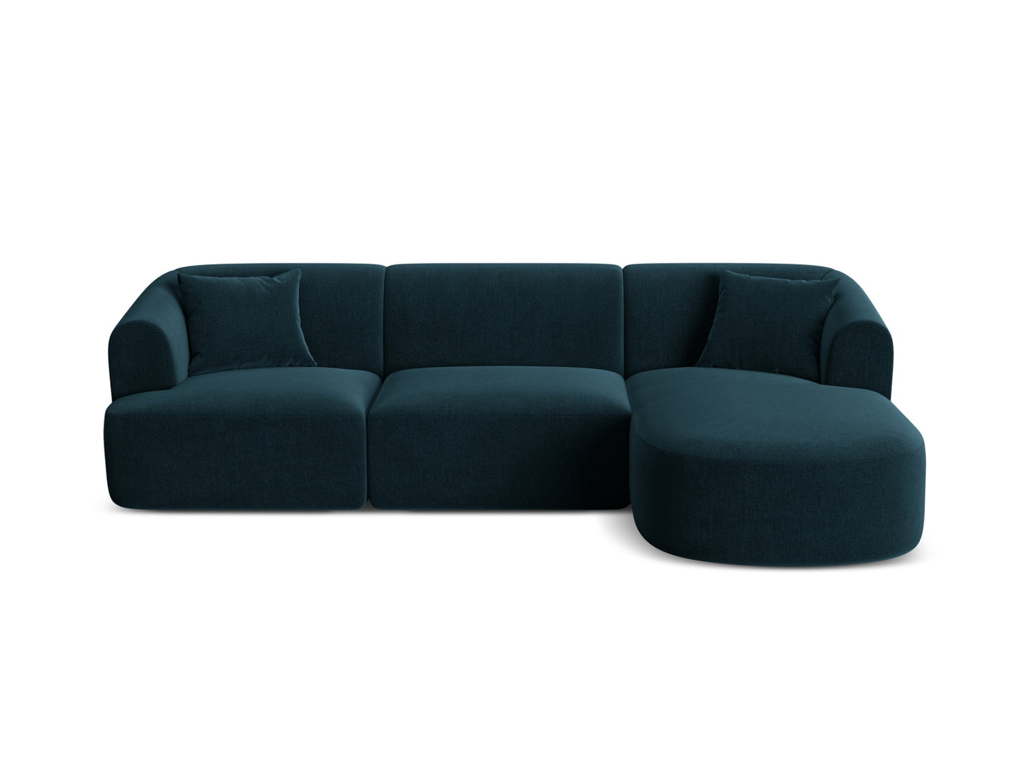 Campi Modular Corner Sofa (4 Seats, 256x156x70) - Velvet