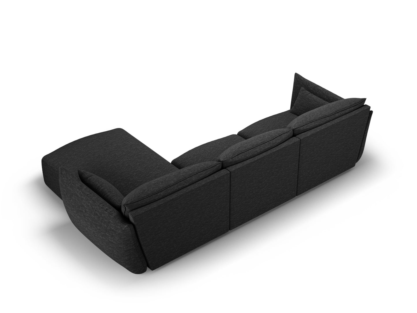 Matera Corner Sofa - Left/Right (4 Seats, 308x171x85) - Haga Chenille - Gallery image 4