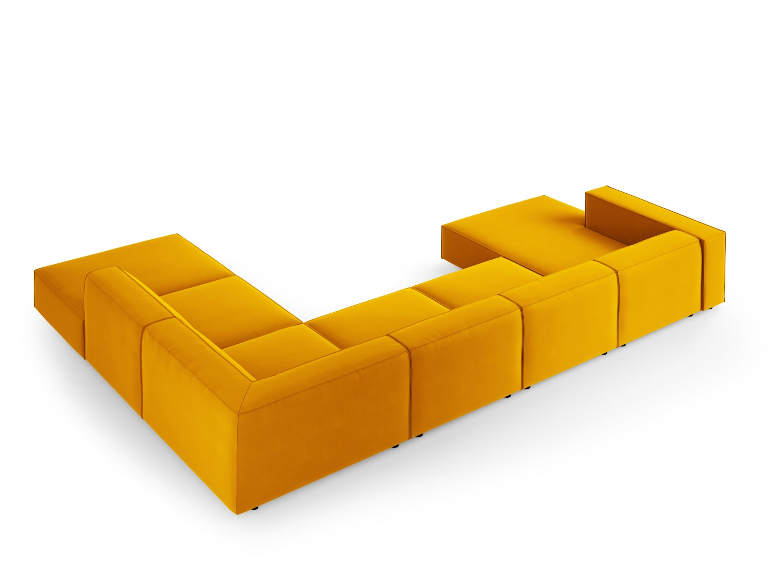 Arendal Panoramic Corner Sofa (7 Seaters) - Velvet - Gallery image 5