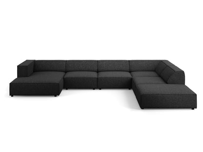 Arendal Panoramic Corner Sofa Chenille (7 Seaters)