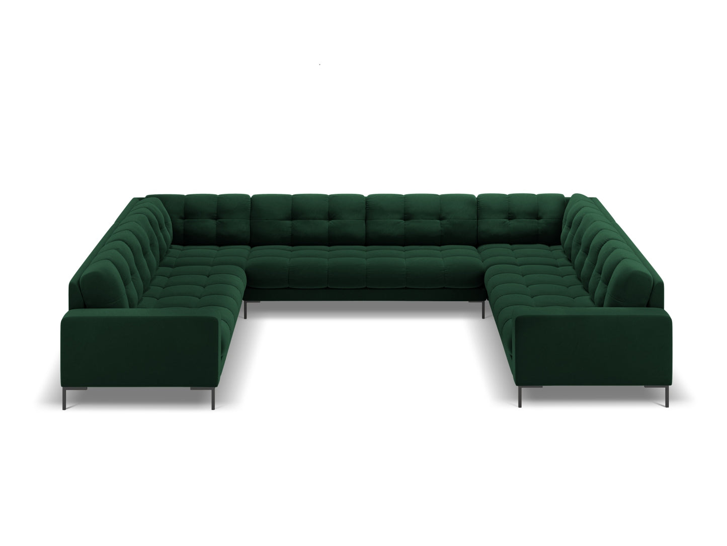 Bali Panoramic Sofa (9 Seats, 327x256x75) - Velvet - Gallery image 5