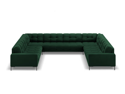 Bali Panoramic Sofa (9 Seats, 327x256x75) - Velvet - Gallery image 5