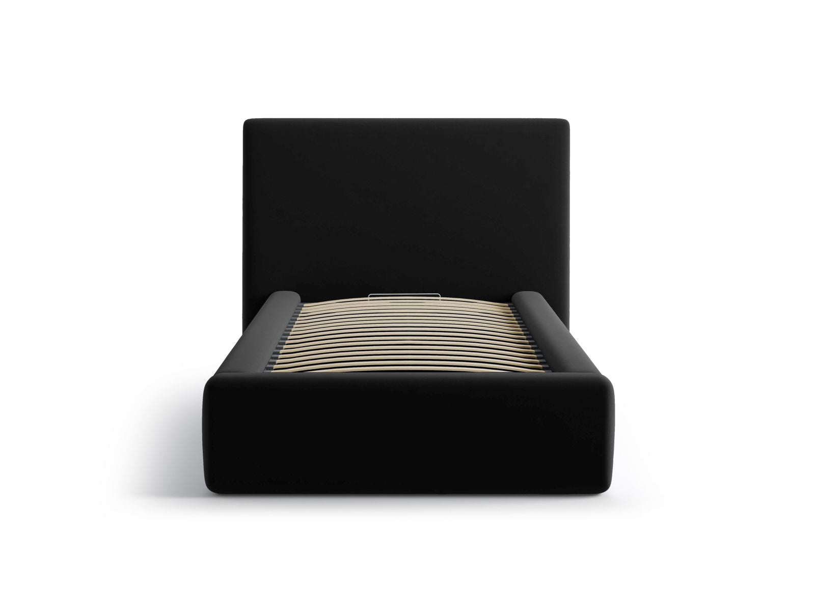 Asti Storage Bed with Headboard (90x200) - Velvet - Velvet - Gallery image 4