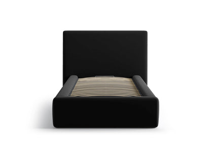 Asti Storage Bed with Headboard (90x200) - Velvet - Velvet - Gallery image 4