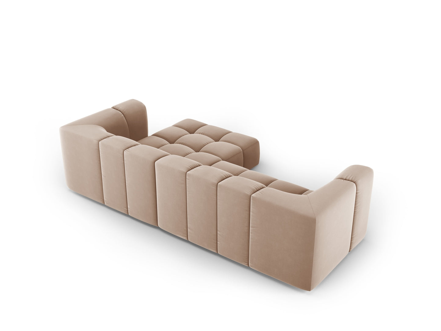 Moritz Corner Sofa - Left/Right (3 Seats, 256x160x70) - Bluvel Velvet - Gallery image 2