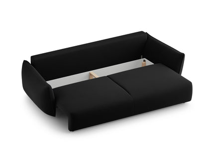 Matera 3-Seater Sofa With Bed Function And Box (3 Seats, 240x108x86) - Salvador Velvet - Gallery image 8