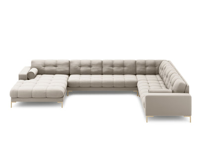Bali Panoramic Corner Sofa (7 Seats, 327x256x75) - Structured Fabric - Gallery image 4