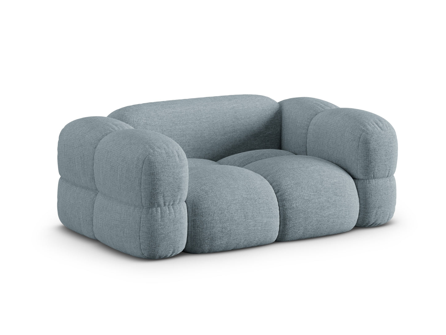 Loretto 2-Seater Sofa (2 Seats, 100x180x68) - Sorella Structured Fabric - Gallery image 6