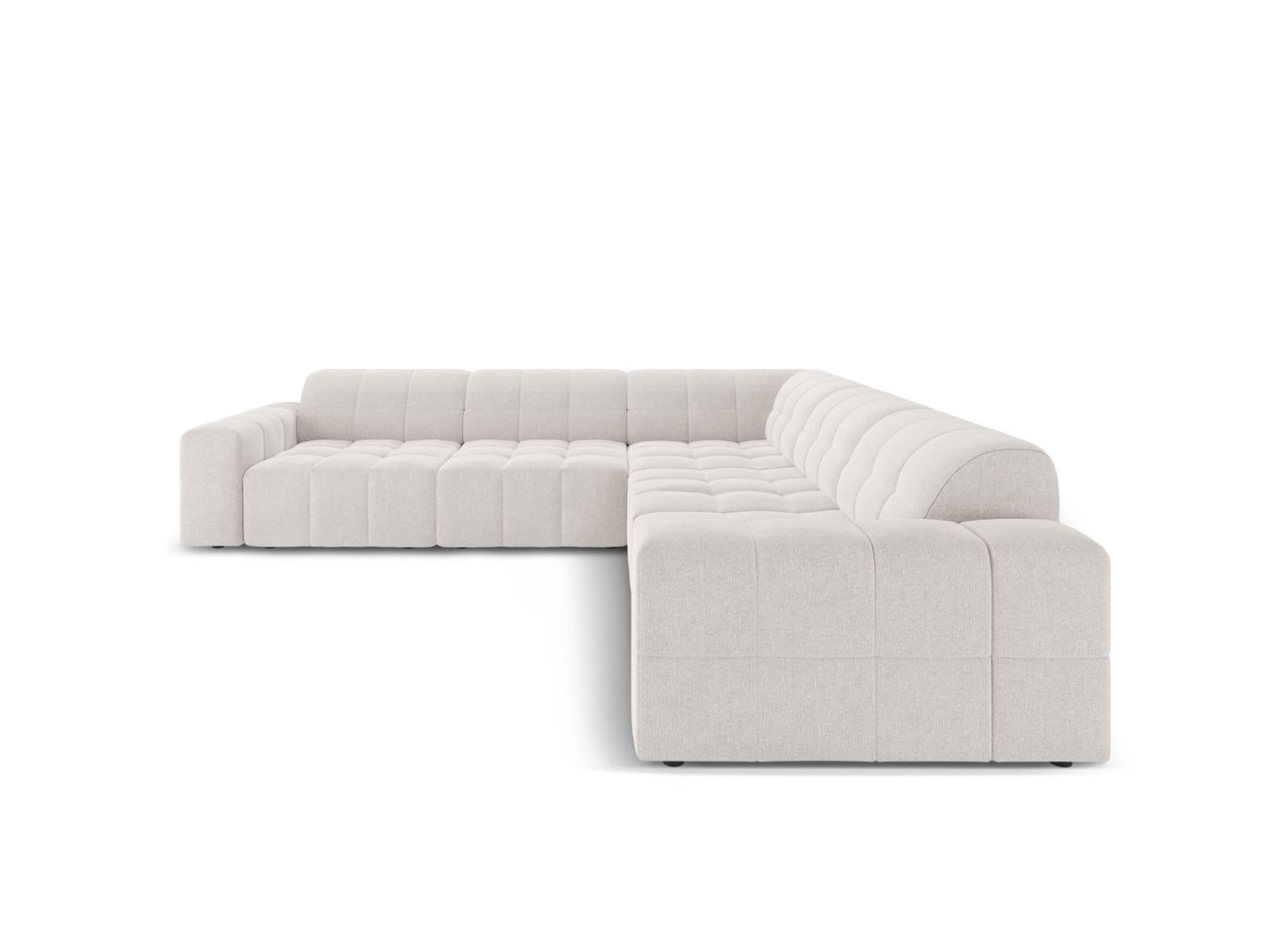 Chicago Symmetrical Corner Sofa (4 Seats, 285x285x78) - Haga Chenille - Gallery image 5