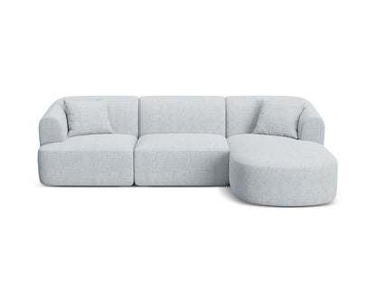 Campi Modular Corner Sofa (4 Seats, 256x156x70) - Structured Fabric