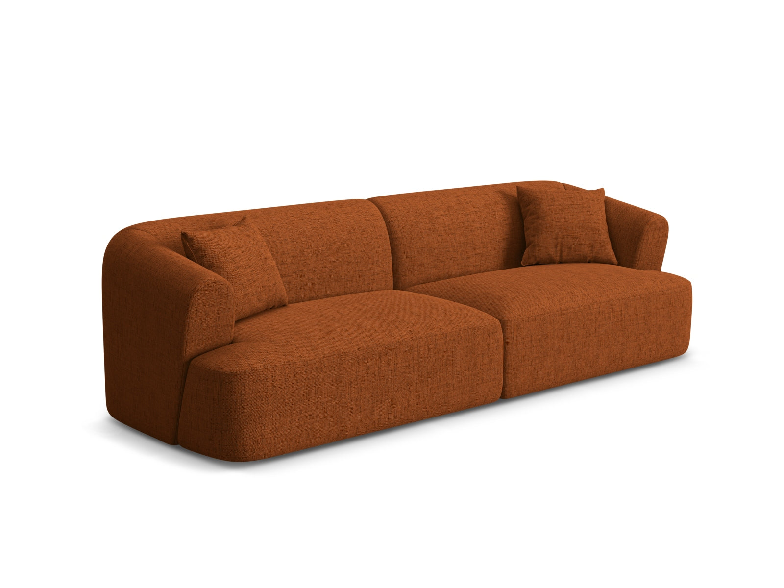 Campi Modular Sofa (4 Seats, 255x90x70) - Structured Fabric - Gallery image 2