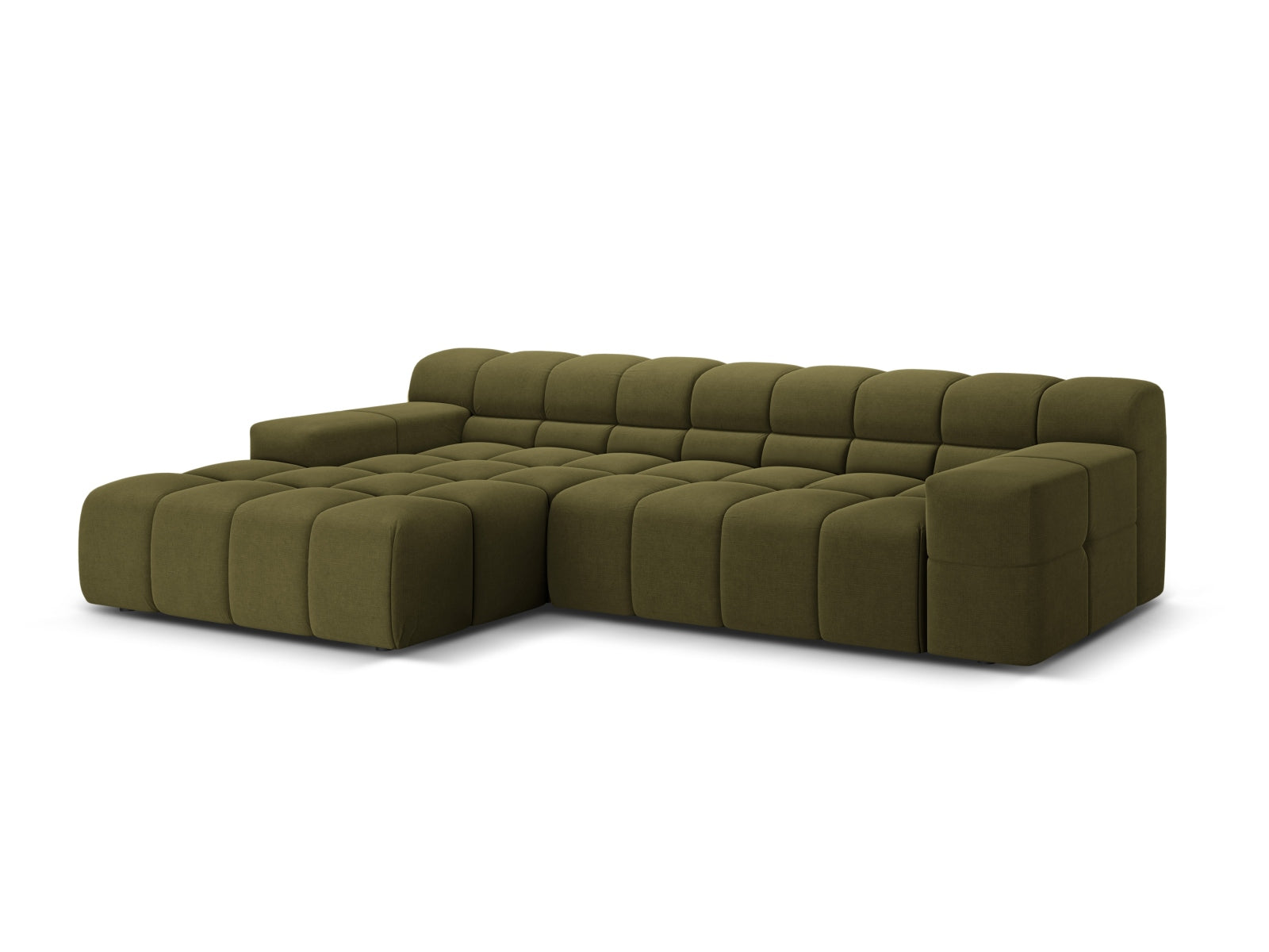Hawaii Corner Sofa (3 Seats, 270x160x75) - Moly Structured Fabric - Gallery image 5