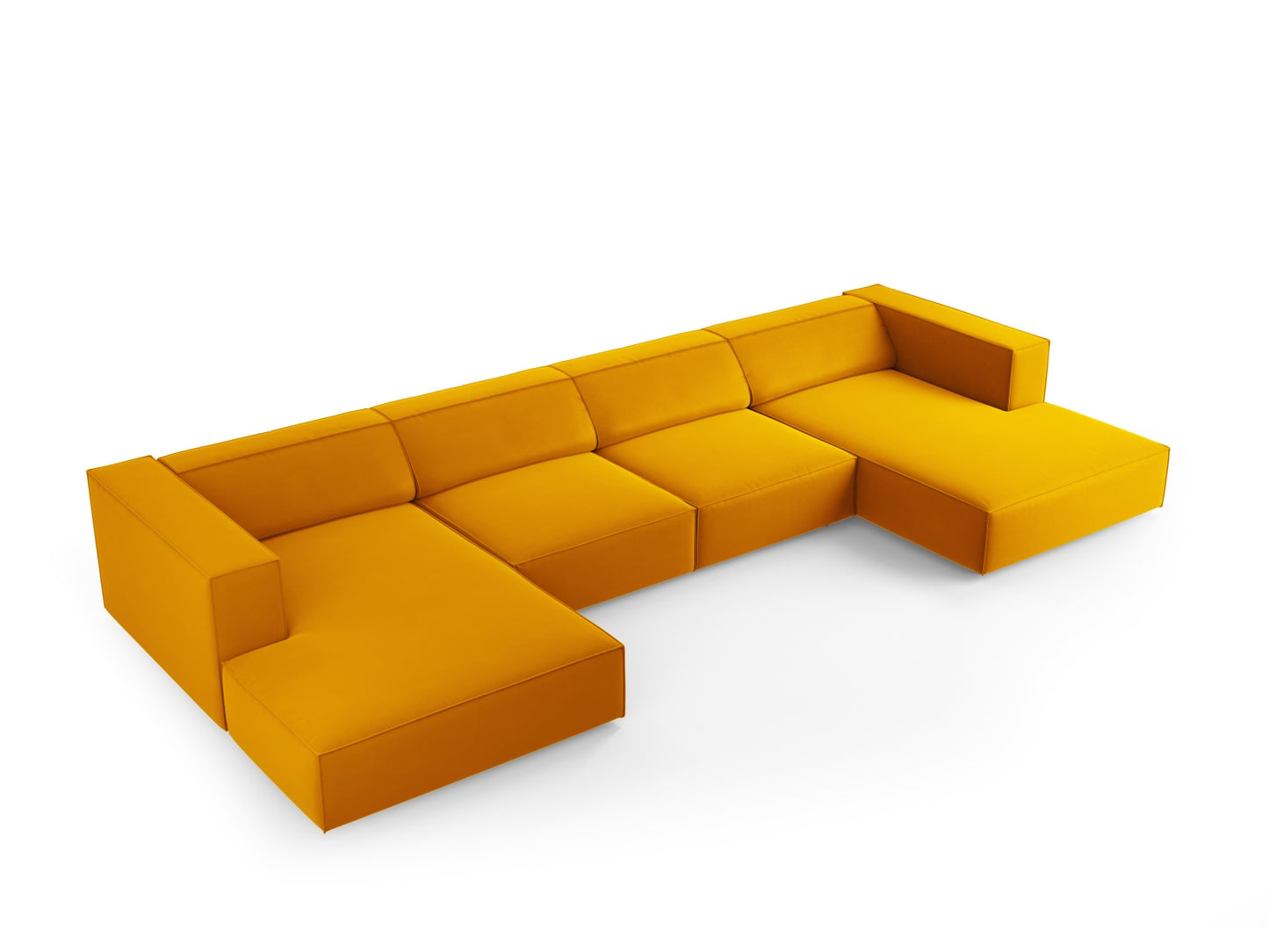 Arendal Panoramic Sofa (6 Seaters) - Velvet - Gallery image 8