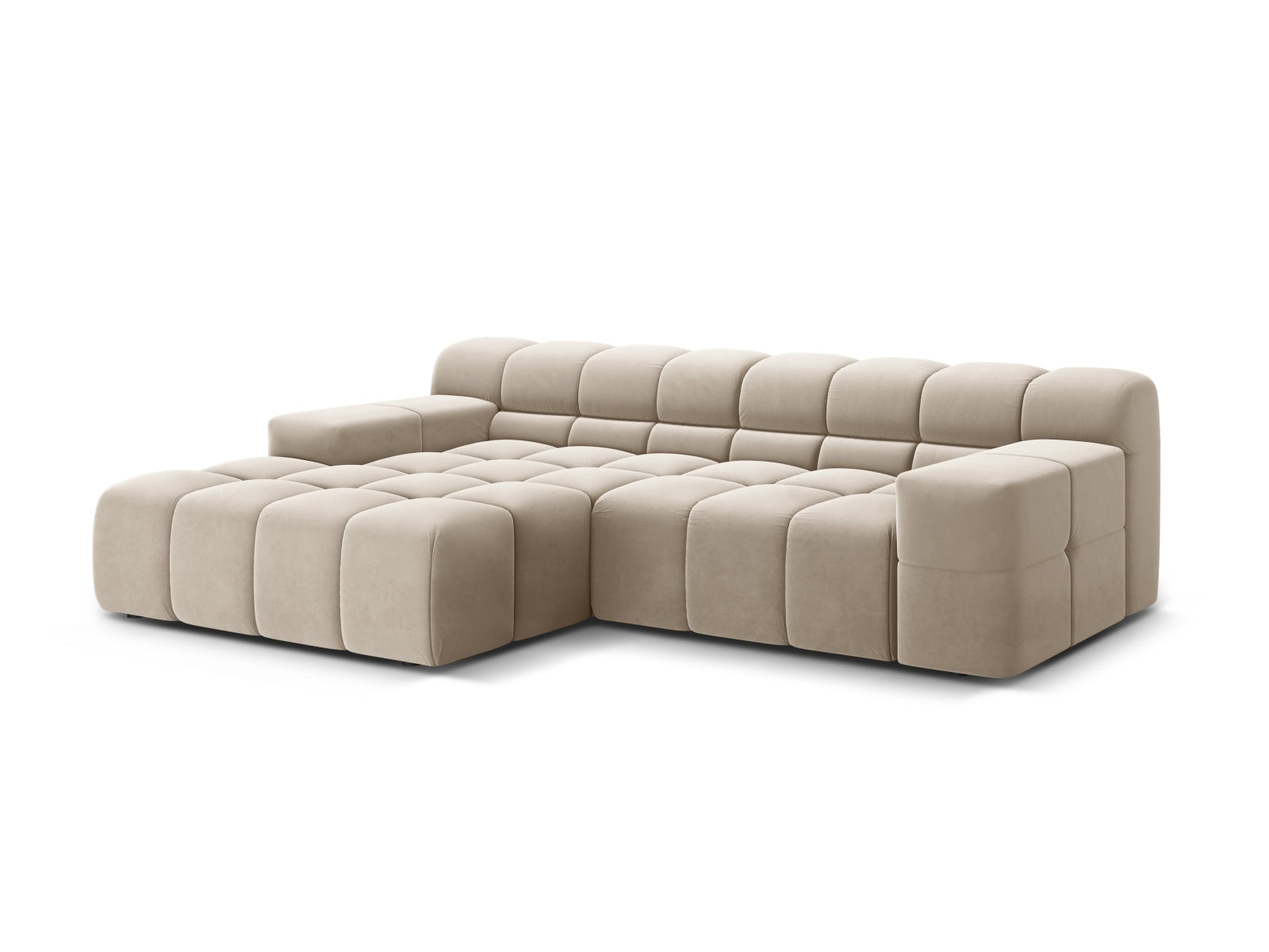 Hawaii Corner Sofa (2 Seats, 240x160x75) - Magic Velvet Velvet - Gallery image 5