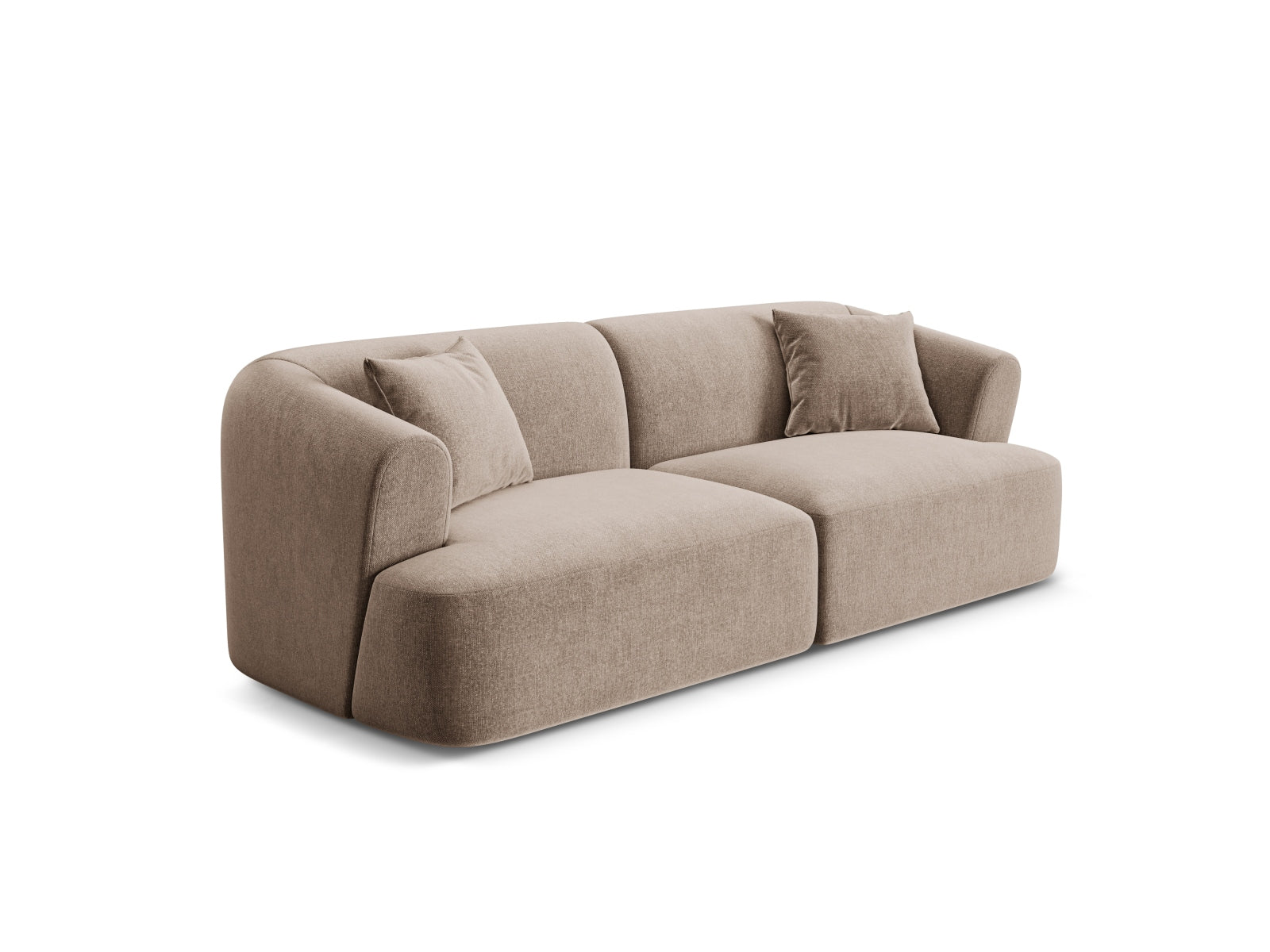 Campi Modular Sofa (3 Seats, 220x90x70) - Velvet - Gallery image 2