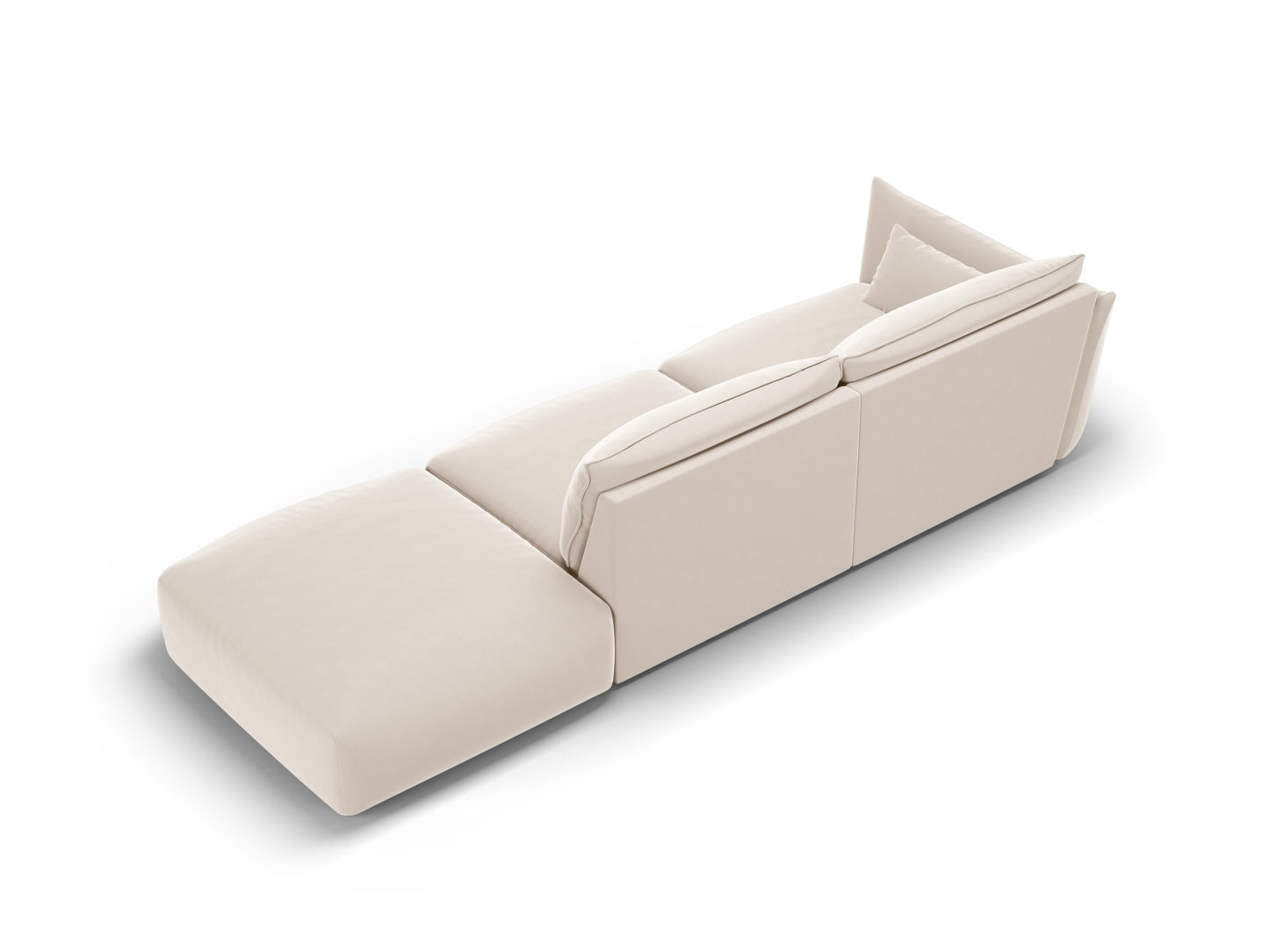 Matera Left/Right Sofa (4 Seats, 264x110x85) - Salvador Velvet - Gallery image 2