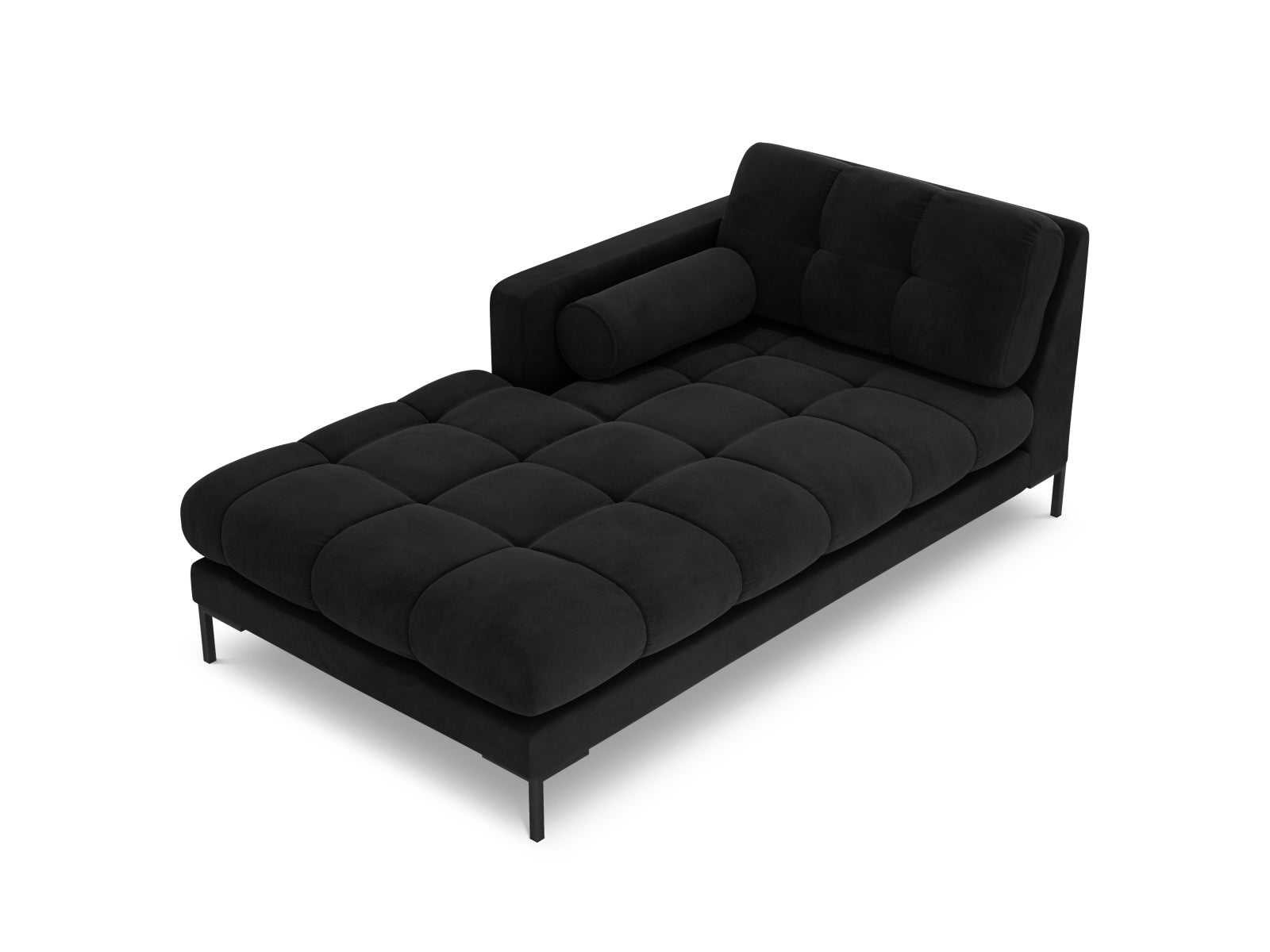 Bali Chaise Longue (1 Seat, 102x185x75) - Velvet - Gallery image 5