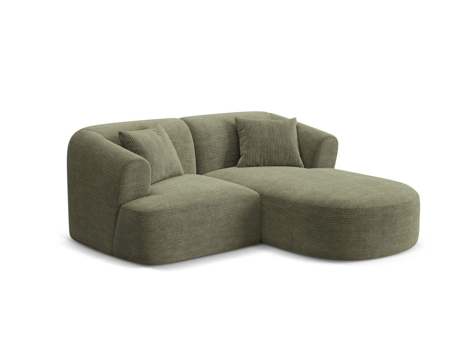 Campi Modular Corner Sofa (3 Seats, 180x156x70) - Corduroy - Gallery image 7