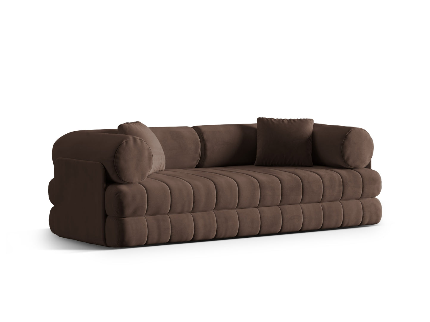 Kemi Sofa With Bed Function (3 Seats, 206x95x70) - Salvador Velvet - Gallery image 2
