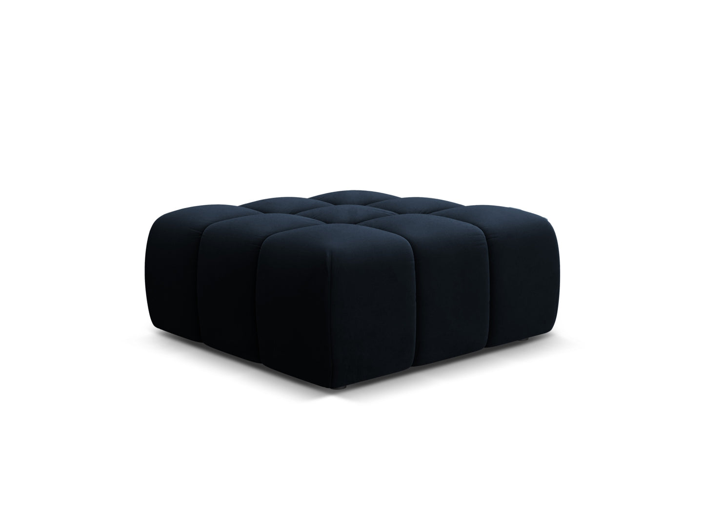 Hawaii Pouf (1 Seat, 100x90x38) - Magic Velvet Velvet - Gallery image 4